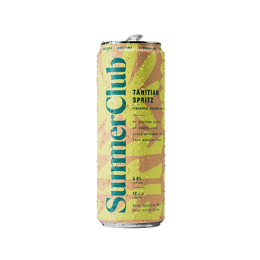 Can of Summer Club Tahitian Spritz