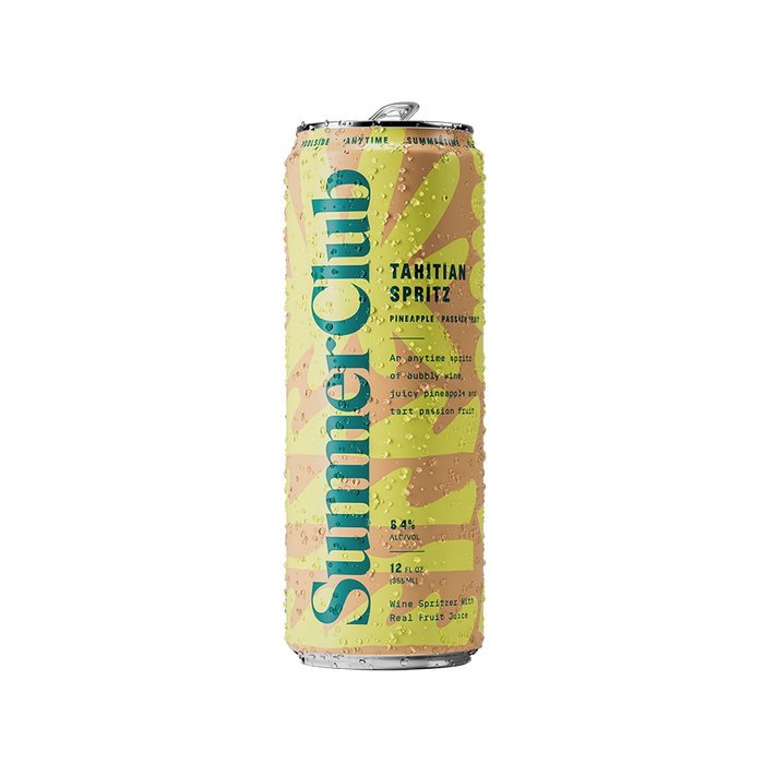 Can of Summer Club Tahitian Spritz