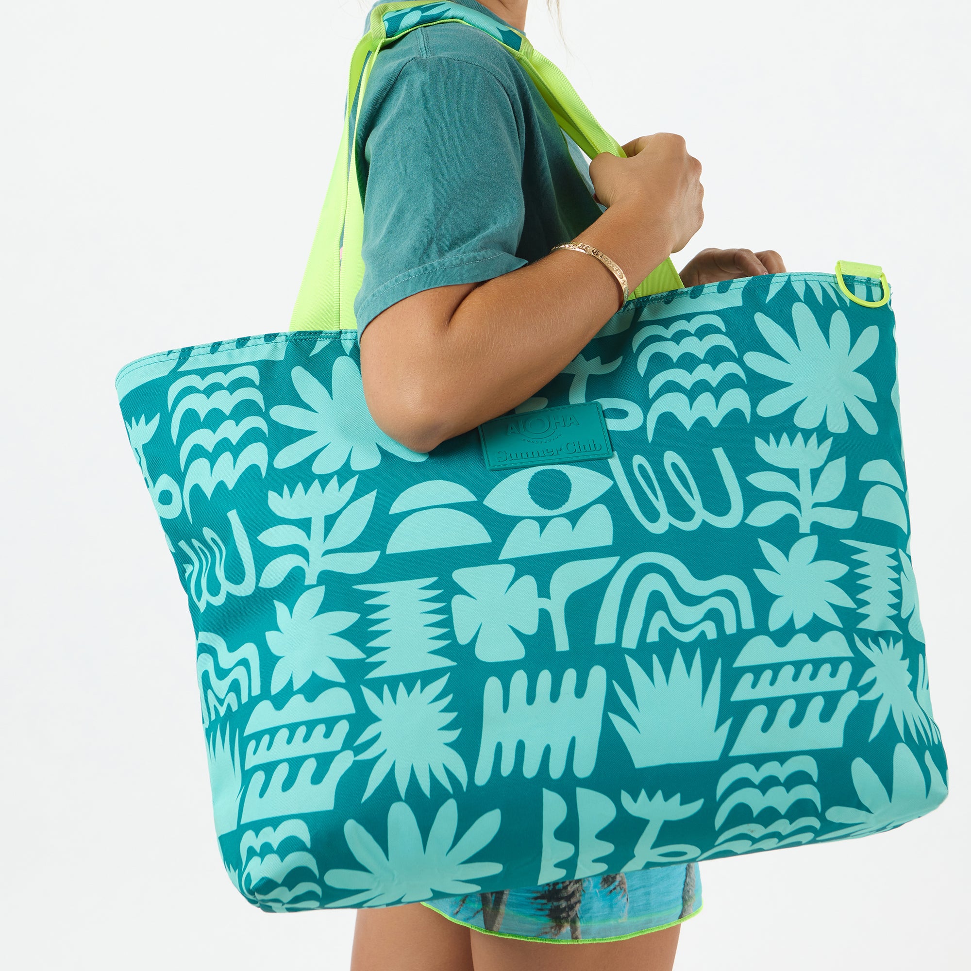 Packable Cooler Tote — Summer Club